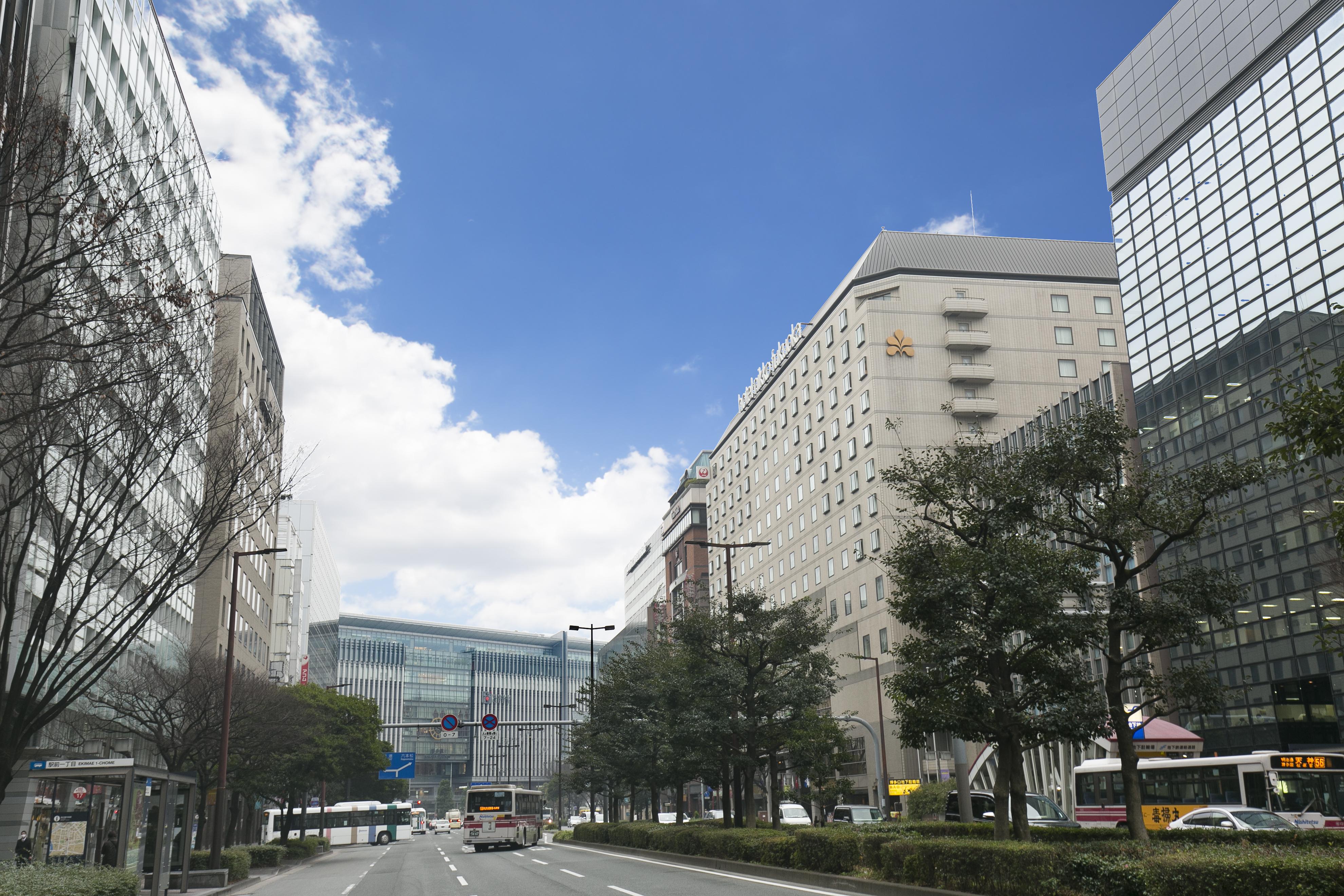 Hotel Nikko Fukuoka Fukuoka  Exterior foto The campus