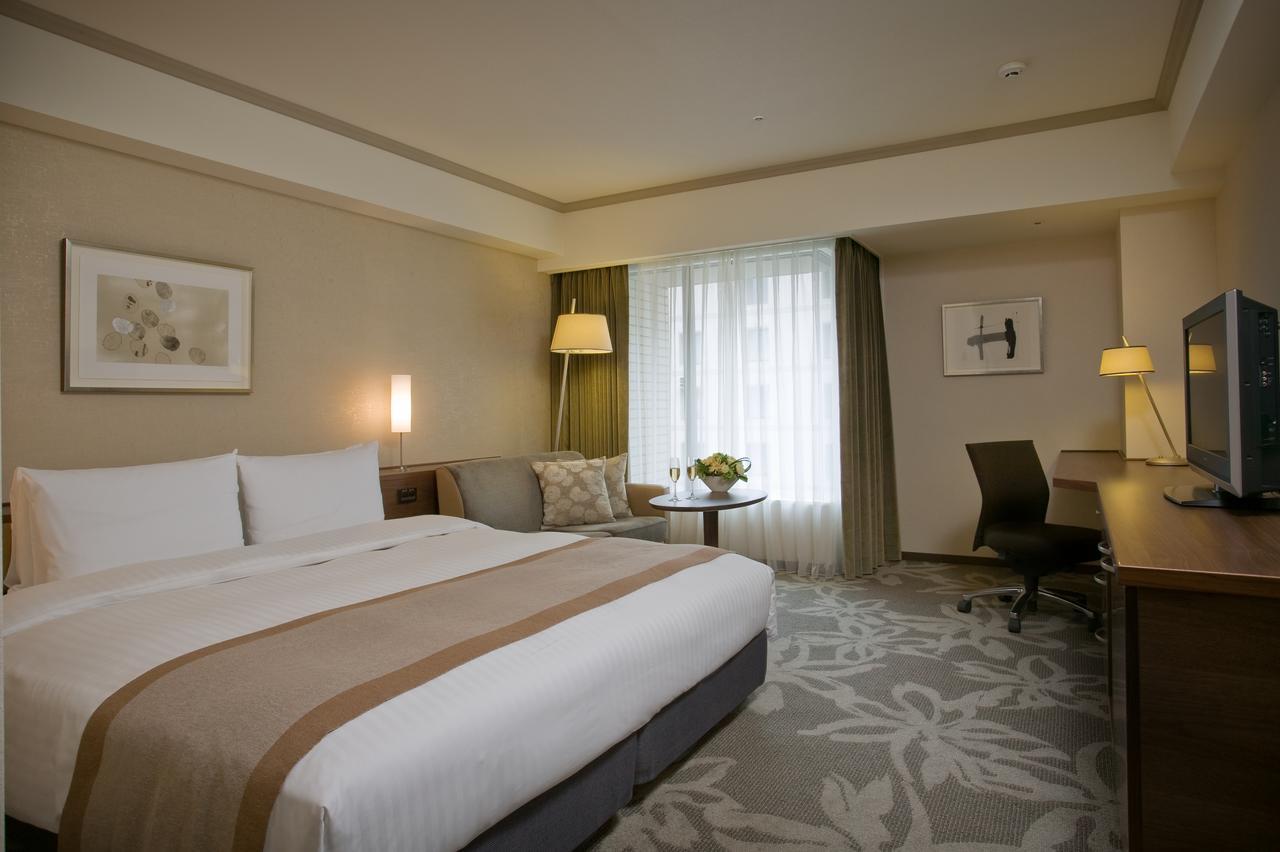 Hotel Nikko Fukuoka Fukuoka  Exterior foto A room at the hotel